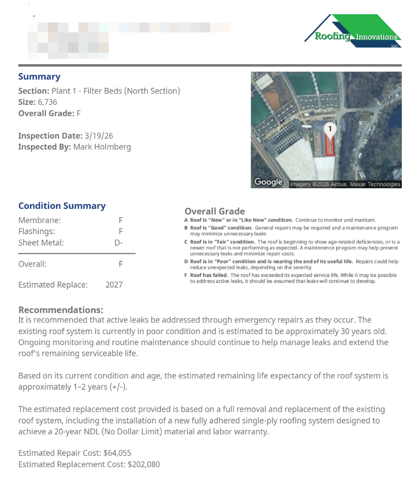 Site Overview — Fire Training Center (11,966 SF)